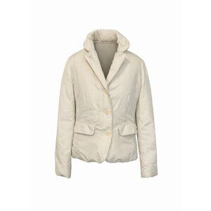 🤍 Winter White Lightweight Puffer Blazer Jacket - Various